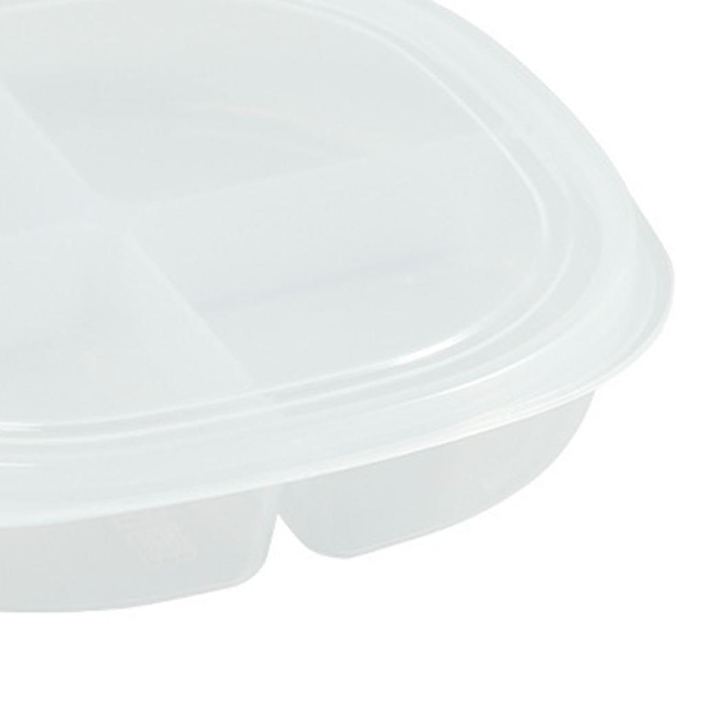 Pojemnik do przechowywania żywności Wielokomorowy Pojemnik na mięso Pudełko z pokrywką do domu i kuchni