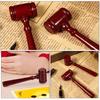 Vaguelly 6pcs Judge Gavel Prop Hammer Accessories for Judge Costumes Auction Parties and Courtroom Role Play Present for Law Students and