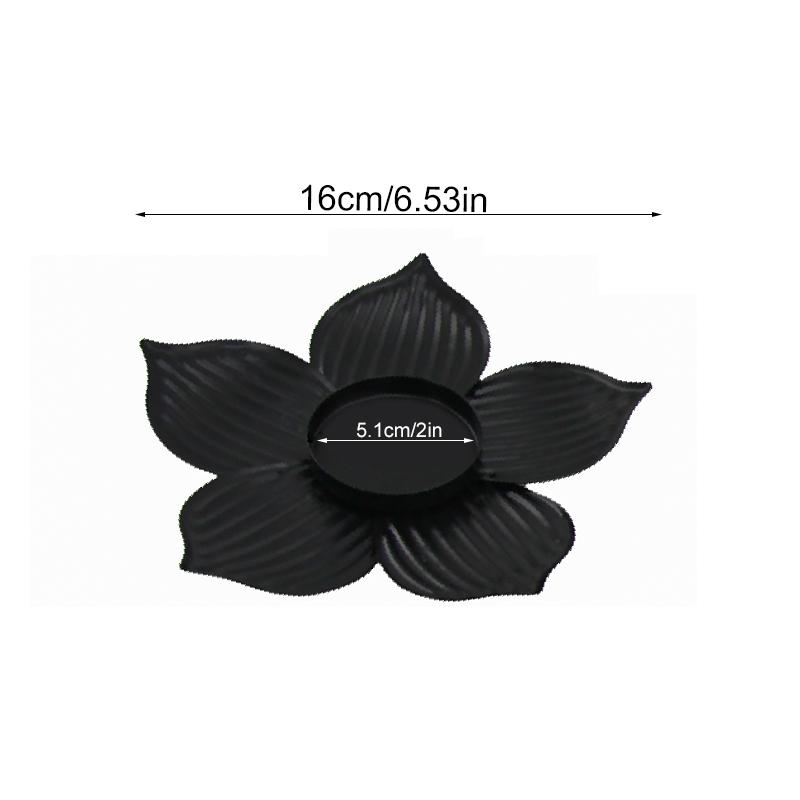1PC Iron Occasions Practical Romantic Durable Elegance Stable Holiday Decorations Artistic Atmosphere Dining Tables