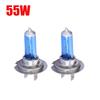 1-4pairs Car Auto Lamps Xenon Lamp Super Bright Halogen Car Headlight Super LED Bulbs White 12V H4 H7 Headlamps Kit Bulbs 7