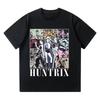 Vintage Huntrix Girl Kpop Demo Movie T Shirt Kpop Demon Hunters Tee Jinu Manga Clothing Cotton High Quality T-shirts Unisex Tops