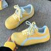 Summer niche thick-soled women's little white shoes, new campus versatile casual leather board shoes
