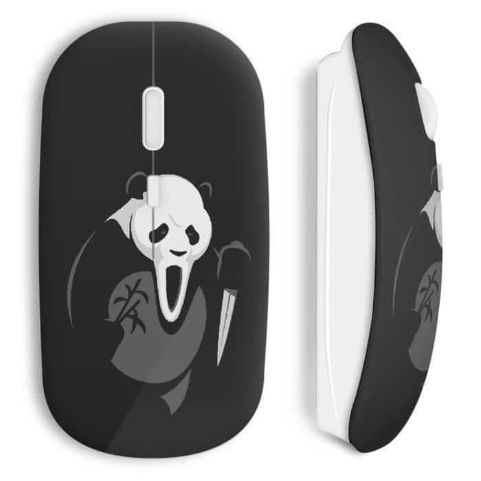 Souris sans fil panda scream parodie