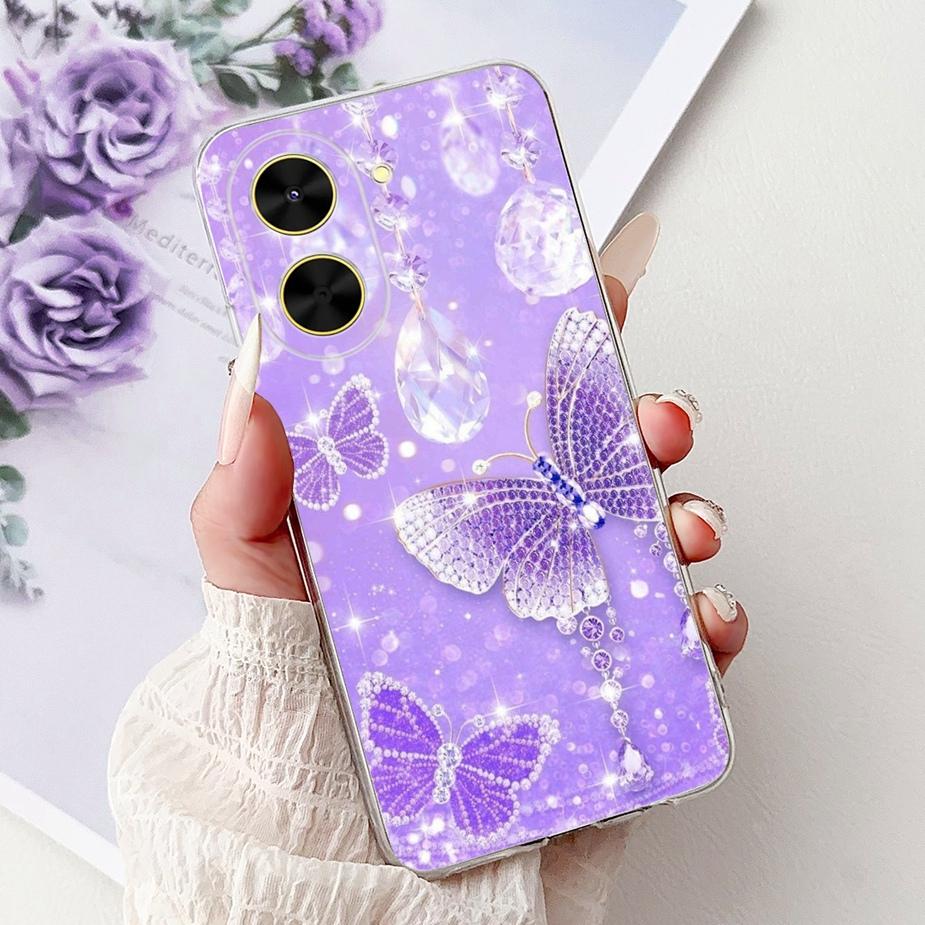 For Xiaomi Poco C71 Case Redmi A5 4G New Luxury Painted Cover Soft Silicone Phone Case For Xiaomi Redmi A5 RedmiA5 PocoC71 Shell