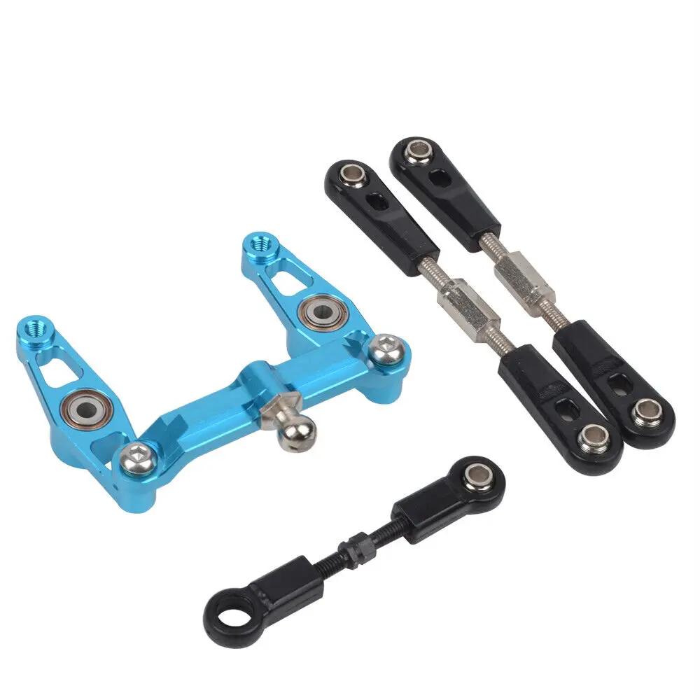 Aluminum Alloy Shock Front Rear Uprights Steering Arms Wheels Tires for Tamiya TT-02B Chassis Upgrade Parts 1/10 Buggy Car