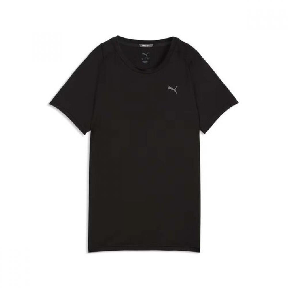 Puma Women S Performance Short Sleeve Dryelite Tee W pWrmode Tee 01 PUMA Black/L(100)