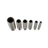 Garden Watering Hose Joiner Set, Metal Double Ended Barbed Fittings for Soft Hose Repair and Garden Use, 5 Piece Set