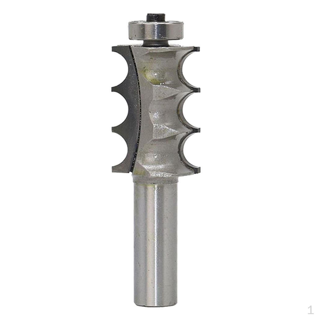 

Triple Bead Molding Router Bit - 1/2 , 1/4 Shank 6