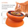 Smart Cat Puzzle Toy, Slow Feeder Bowl with Stand, Non-Slip Dog & Cat Food Dispenser, Compatible with Small Pets