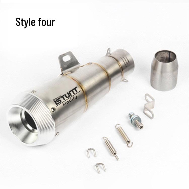 Enhanced Exhaust Pipe for ZX6R Sai 600, Kymco 450RR, GSX/DL250, CBR/NX400R