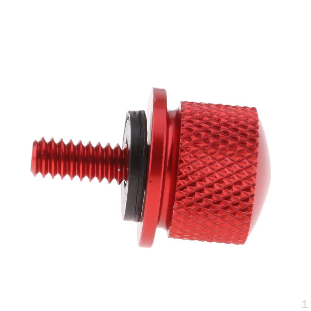 

1/4 6mm Motorcycle Seat Mount Screw Cap for 883 червоний