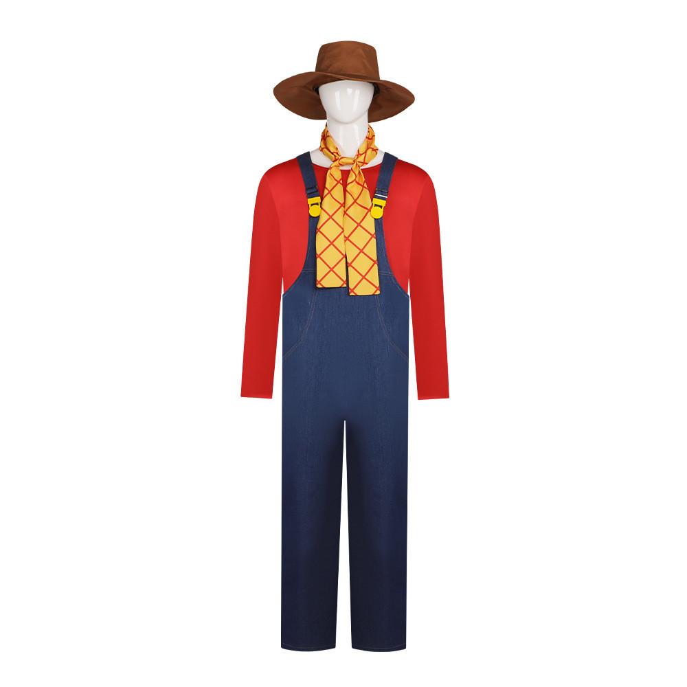 Toy Story Stinky Pete The Prospector Cosplay Costume With Polyester Fabric For Halloween Role Play