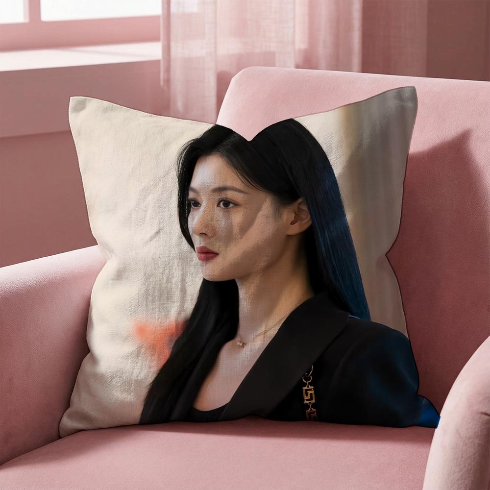 Host K-KimS You J-JungS Cushion Cover Multi-Scene Pillow Cover for Home & Car - Reversible, Soft & Durable for Daily Use