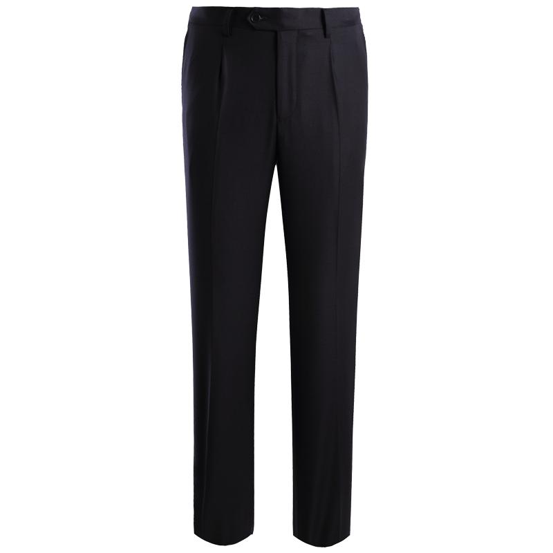 Pelomon Men's Business Casual Wool Trousers