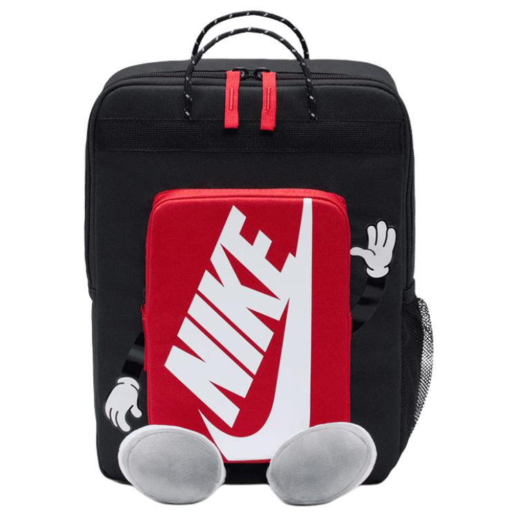 New Nike Sports Minimalist Style Backpack Unisex Black & Red HM9973-010