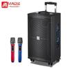 MALONE M-9115 Portable Outdoor Bluetooth Trolley Speaker with Wireless Mic CN Plug (adapter Included)