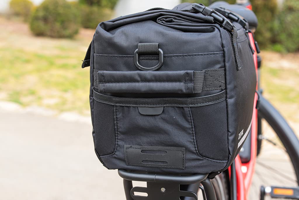Zefal Z TRAVELER 60 Bicycle Carrier Bag with Universal 7039A Attachment, Black, 20L,