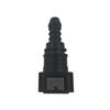 5Pcs High Quality Automotive Fuel Line 7.89 ID6 F-Type 180 Degree Straight Coupling Female Quick Connector