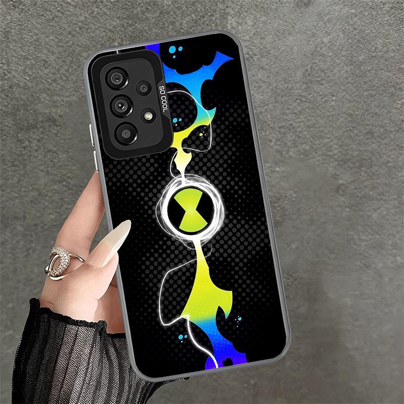Cartoon Ben 10 Soft Phone Case for Samsung A17 A16 A15 A14 A13 A57 A56 A55 A54 A53 A37 A36 A35 A34 A33 A26 A25 A24 A23 A52