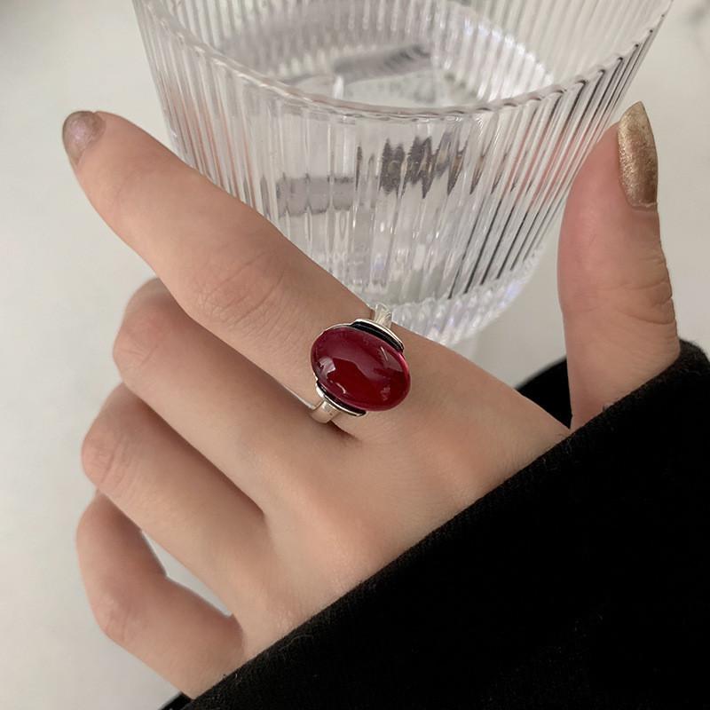 

Элегантное регулируемое открытое кольцо в винтажном стиле, изготовленное из чистого серебра 925 пробы, для женщин