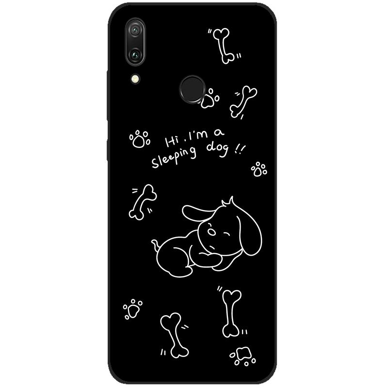 For Huawei Y7 2019 Case Y 7 2019 Silicone TPU Back Cover Protective Phone Case For Huawei Y7 Y7 Prime 2019 Bumper Fundas Coque