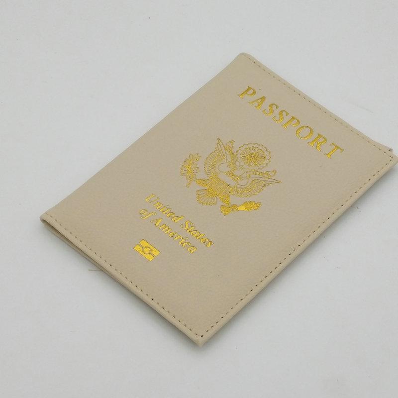 

Персонализированная кожаная обложка для паспорта США, индивидуальный дорожный держатель для паспорта, американские обложки-кошельки для паспортов для девочек, Америка дубильная кора