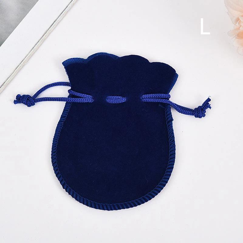 Gourd-Shaped Velvet Gifts Bags Colorful Drawstring Jewelry Bags Storage Pouches For Wedding Christmas Party Gifts Packaging Bags