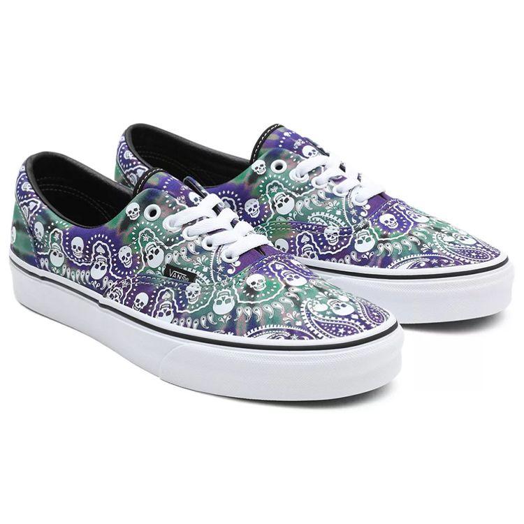 Vans Era Bandana Tie Dye Skull Unisex Sneakers Multi-Color VN0A54F14FM