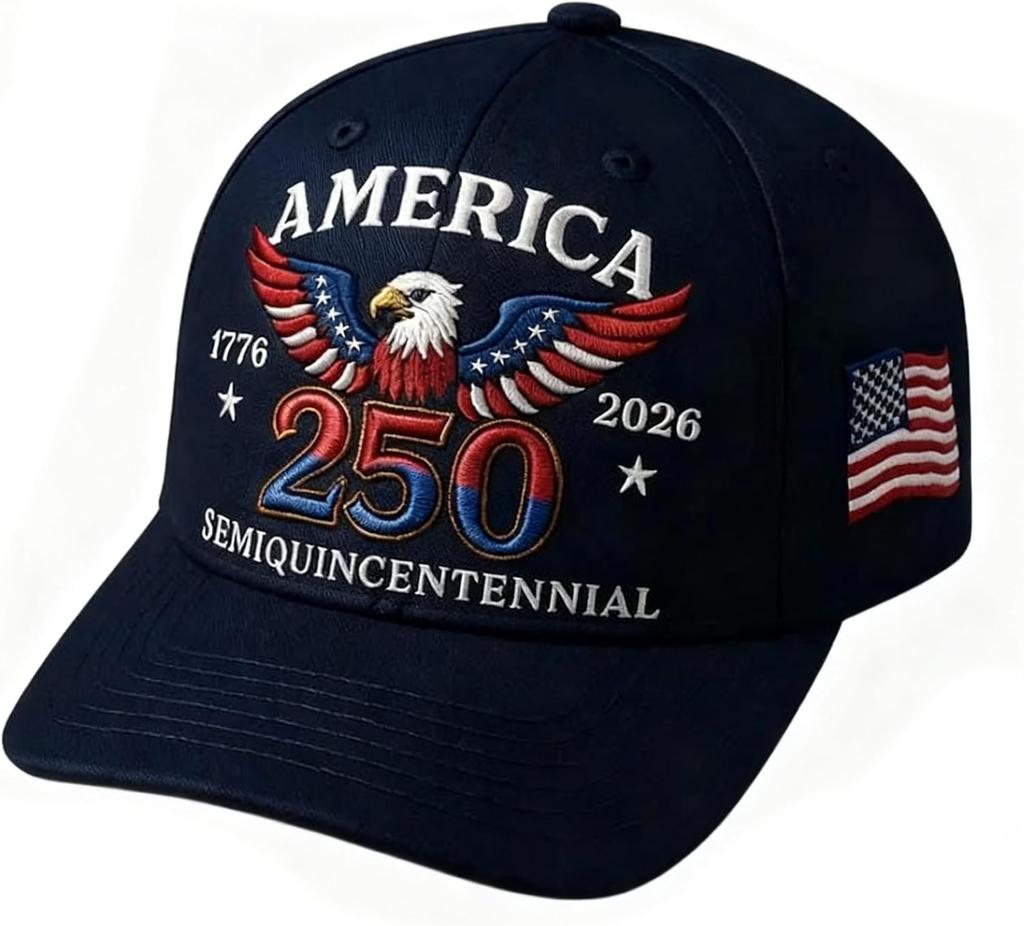 250Th Anniversary Usa Baseball Hat Eagle 250 Year American Anniversary Cap Patriotic Marine Veterans Hat