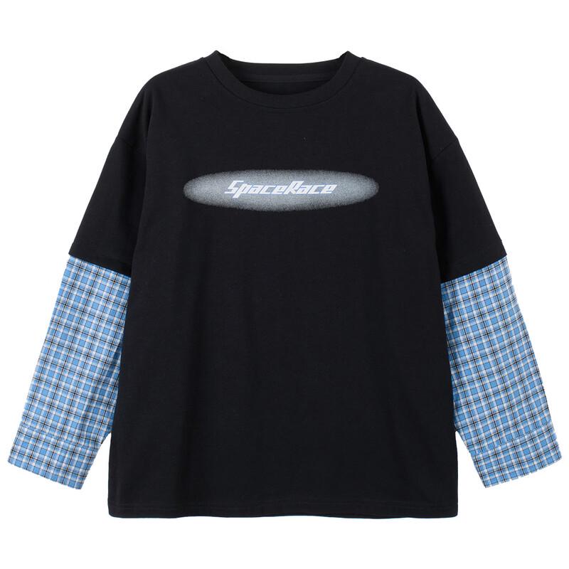 Boys' Cotton Fashion Print Long-Sleeve T-Shirt