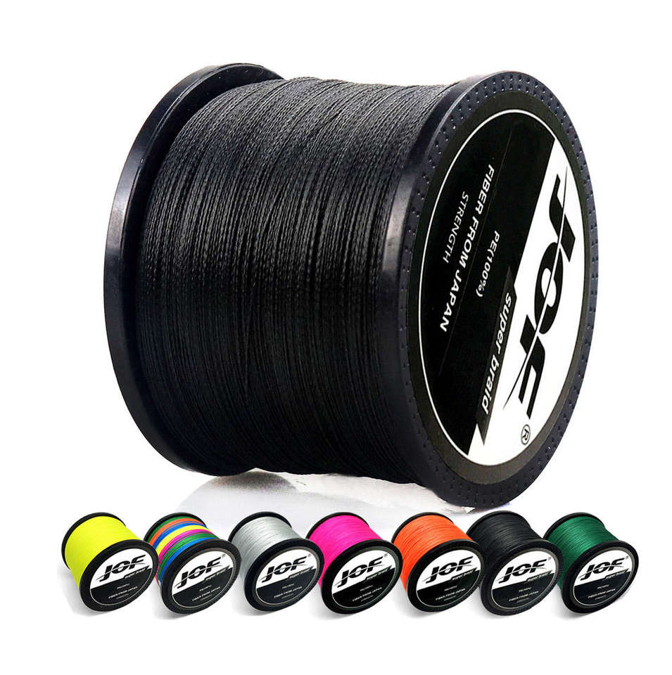 JOF 8 Stand Braided 150M Saltwater 8 Strands 10-110lb Multifilament Fishing Line PE Braid Fishing Line
