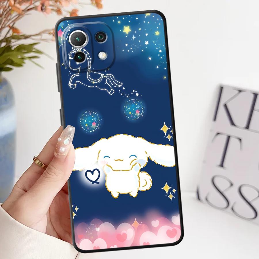 

Starry Sky Cinnamoroll Case for Xiaomi Mi CC9Pro 11T 14 Pro 9T 13 10 11 13 Lite 9 10T Soft Back Phone Cover Xiaomi 11T