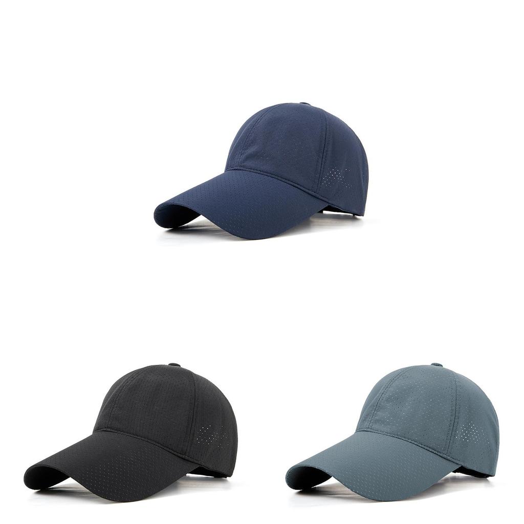 Summer Uv Protection Baseball Cap For Men Women With Adjustable Fit And Waterproof Nylon Material