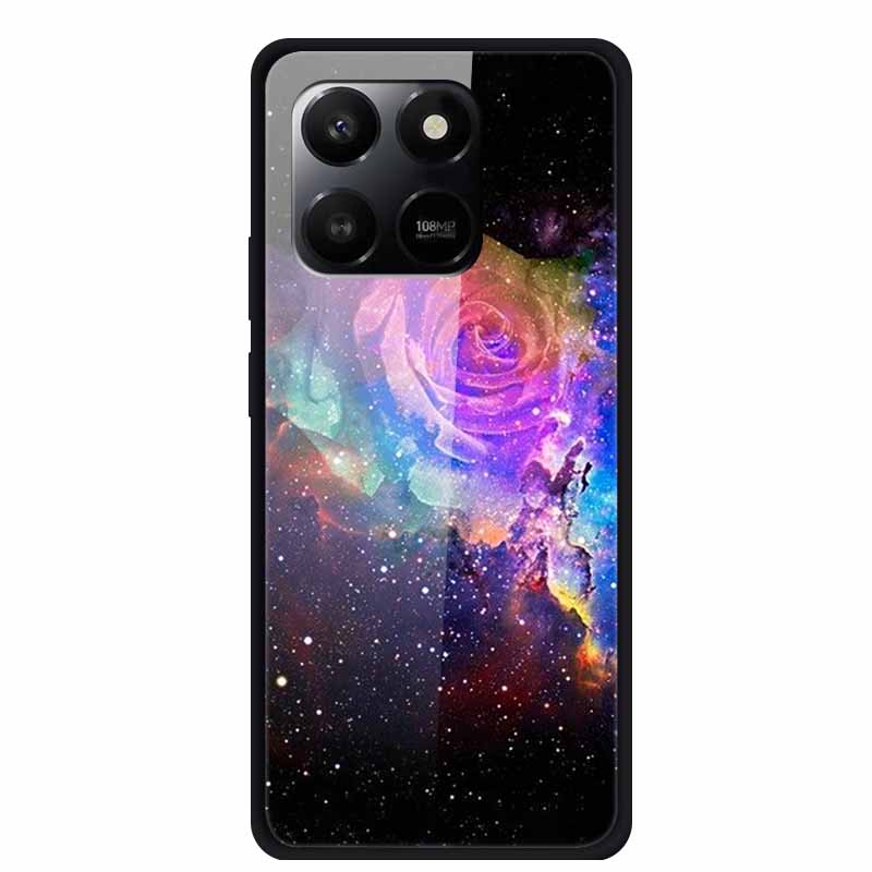 6.77" Glass Back Cover For Honor 400 Smart X7d 2025 Case Tempered Glass Case For Honor Play 10T 5G Case Protective Fundas Shells