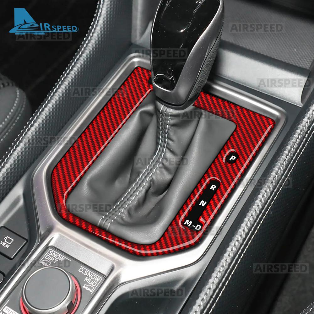 Carbon Fiber Gear Shift Collar for Subaru Forester 2019-2024 LHD RHD