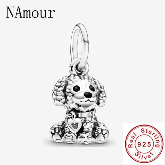 925 Sterling Silver White Openwork Musical Daisy Clip Patti Sheep Diy Fine Beads Fit Original Fashion Charm Bracelet Jewelry