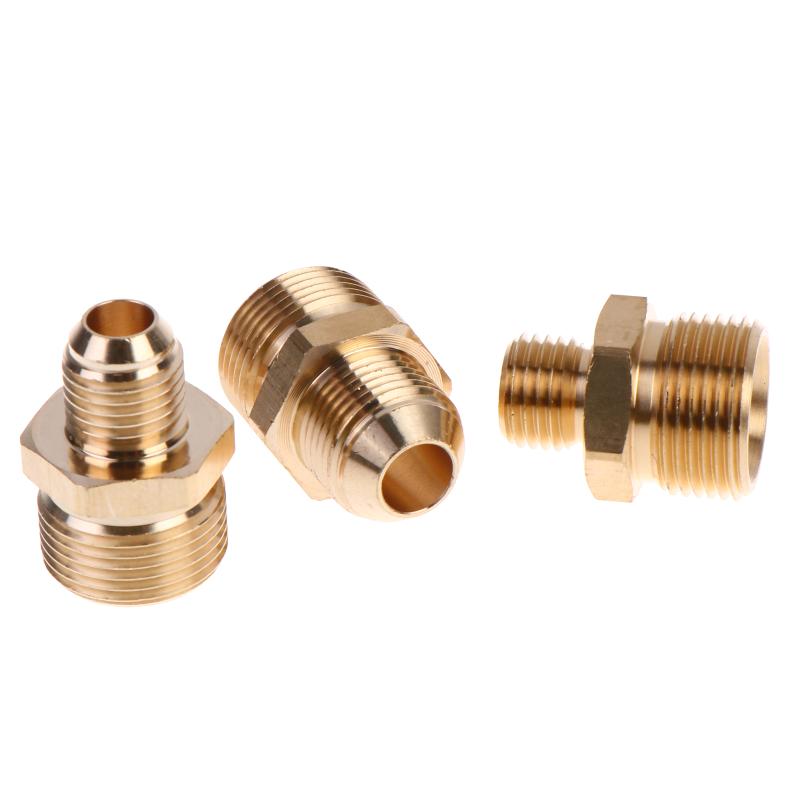 2Pcs Pressure Washer Adapter M22 X 1.5 Male Thread To G1/4 Inch Male Connector Brass Coupling Reducer Hose Connector Adapter For