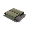 Molle Double 9MM Magazine Pouch Hunting Flashlight Holder EDC Waist Bag Airsoft Mag Holster Storage Bags