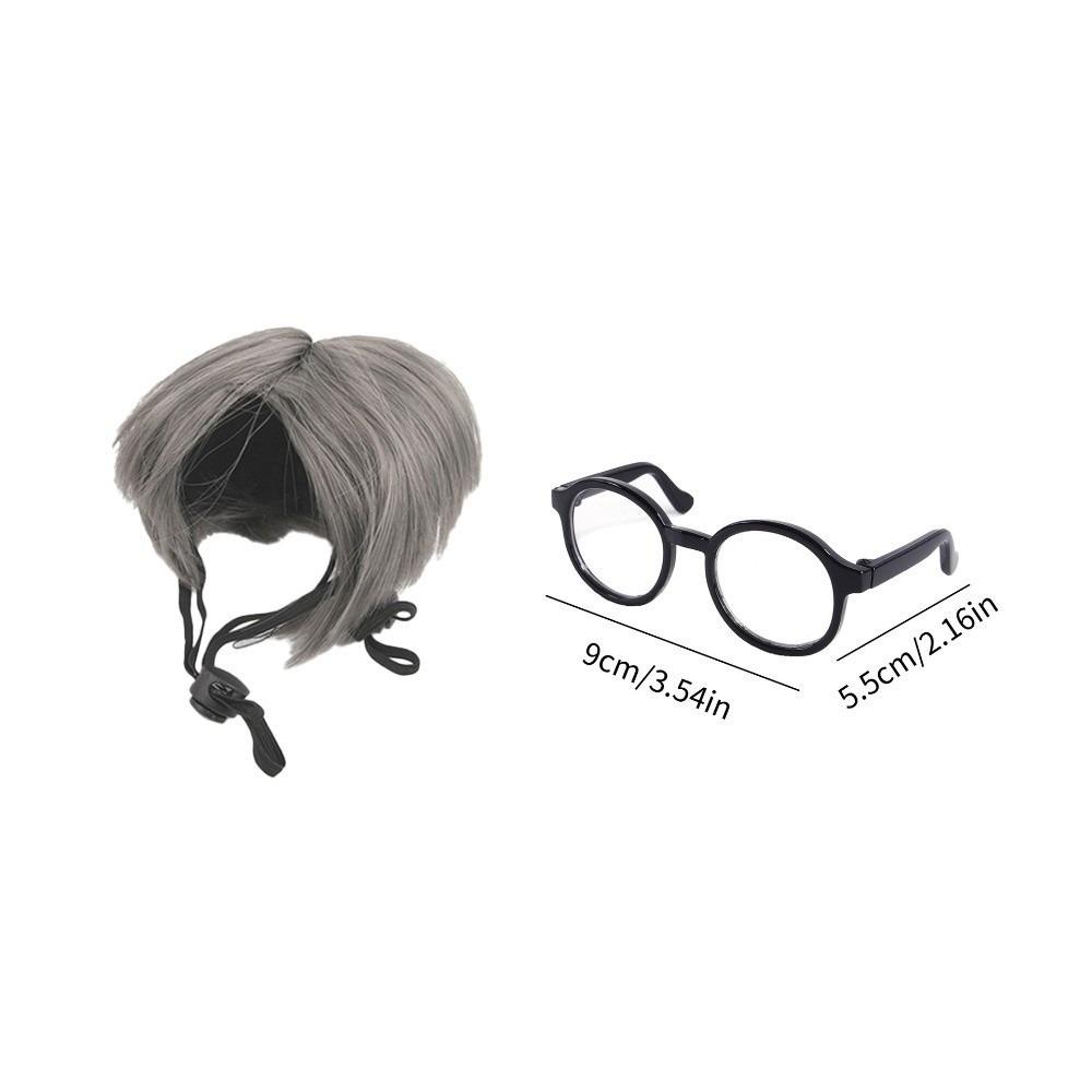 Clown's Hair Kitty Wavy Hair Adjustable Fit Cat Fake Hair Party Play Costume