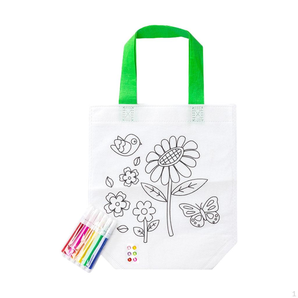 Creative Art - DIY Colorful Bag with Pens