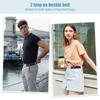 2pcs/set No Buckle Elastic Belt For Women Men Unisex Stretch Belt For Pants Jeans Casual Buckle Free Adjustable Invisible Belt