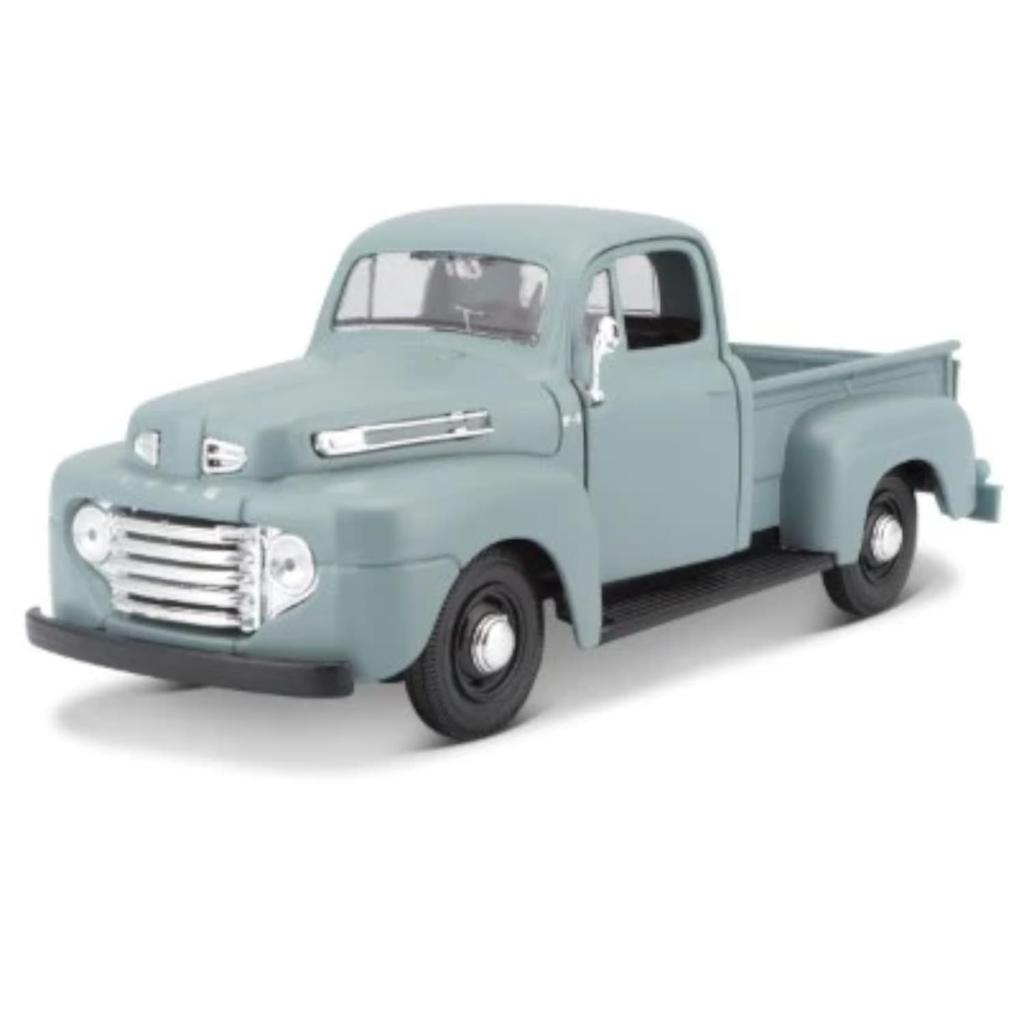 MAISTO Ford Diecast Car 1/25 Scale Truck FORD USA F-1 PICK UP 1948 (Gray) [Parallel Import]