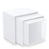 Stackable Acrylic Display Cube Square Shape Dessert Display Stand Buffet Decorating Box  Jewelry