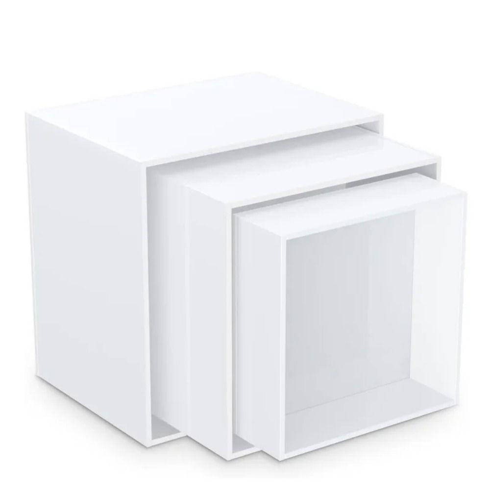 Stackable Acrylic Display Cube Square Shape Dessert Display Stand Buffet Decorating Box  Jewelry