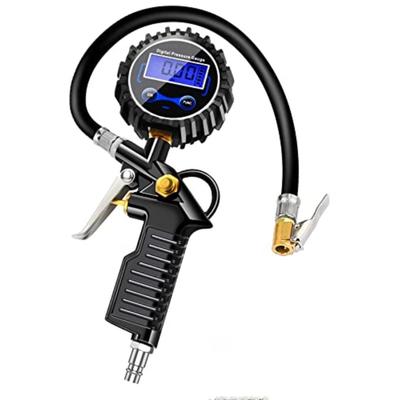 Cyfrowy manometr wielofunkcyjny do pompowania opon 220 Psi Miernik ciśnienia opon Miernik do pompowania opon Do kompresora Samochód Motocykl