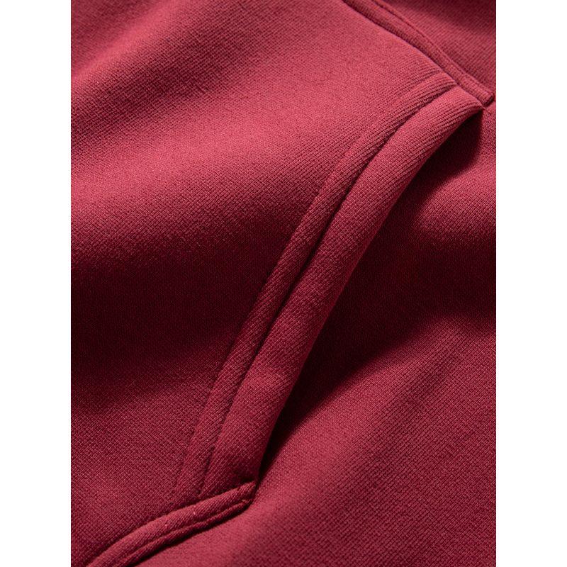 Hooded Sweatshirt for Men, Autumn and Winter Heavy Fleece Thickened Pullover Top, Versatile Youthful Trendy Loose Casual Jacket