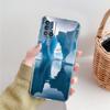 Phone Case For Samsung A15 A13 A35 A55 A51 A71 A41 A31 A21S A05 A17 A23 A25 A33 A53 A73 5G A07 4G Cover Antarctica Snow Scenery