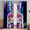 2-Piece Japanese Anime Printed Curtains Suitable For Dormitory Bedroom Living Room Kitchen Four Seasons Decorative Curtains