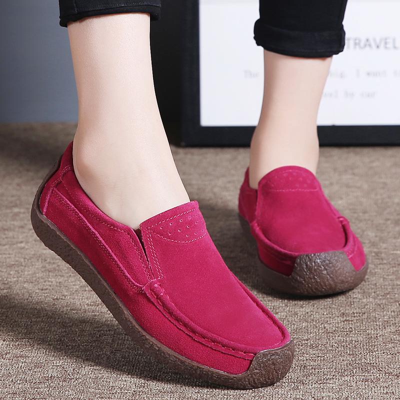 Spring Autumn Light Womens Flat Shoes New Comfort Plus Size White Womens Vulcanize Shoes Hollow Casual Women Loafers