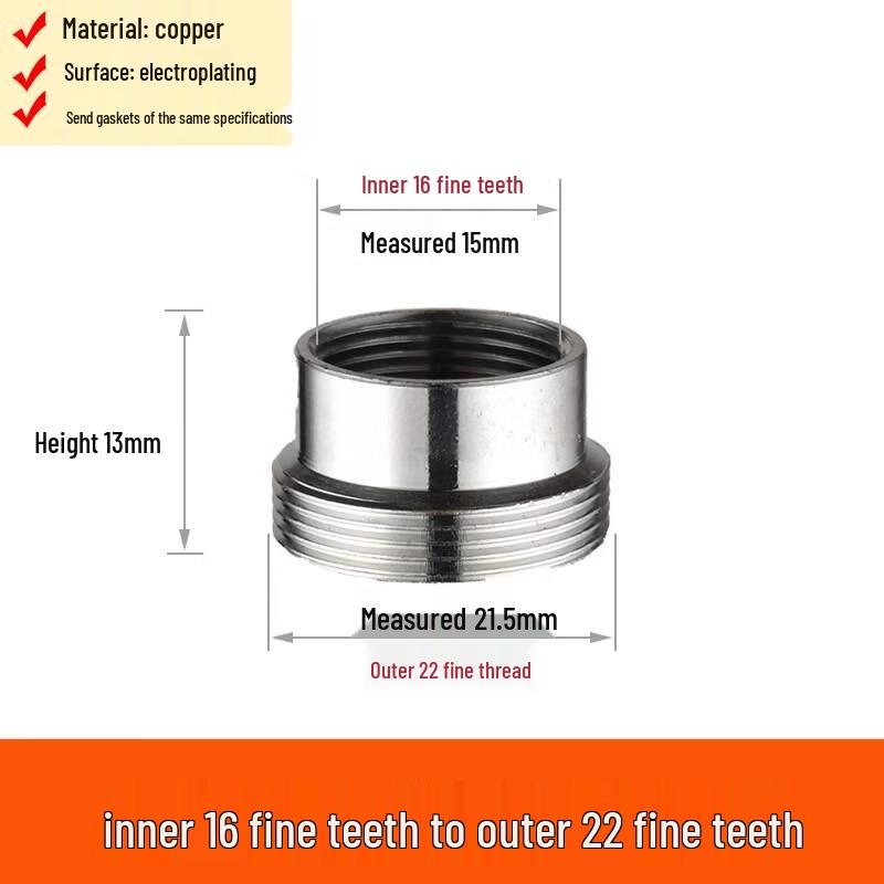 Kitchen Faucet Water Filter Adapter Aerator
